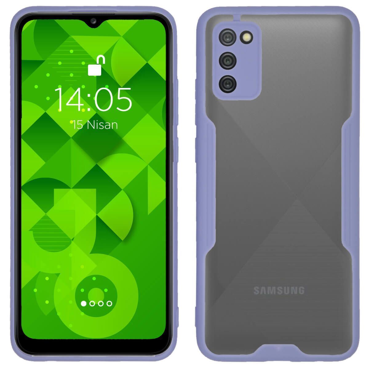 Jopus Samsung A02s JS-250 Mellow Phone Case Lila - 1