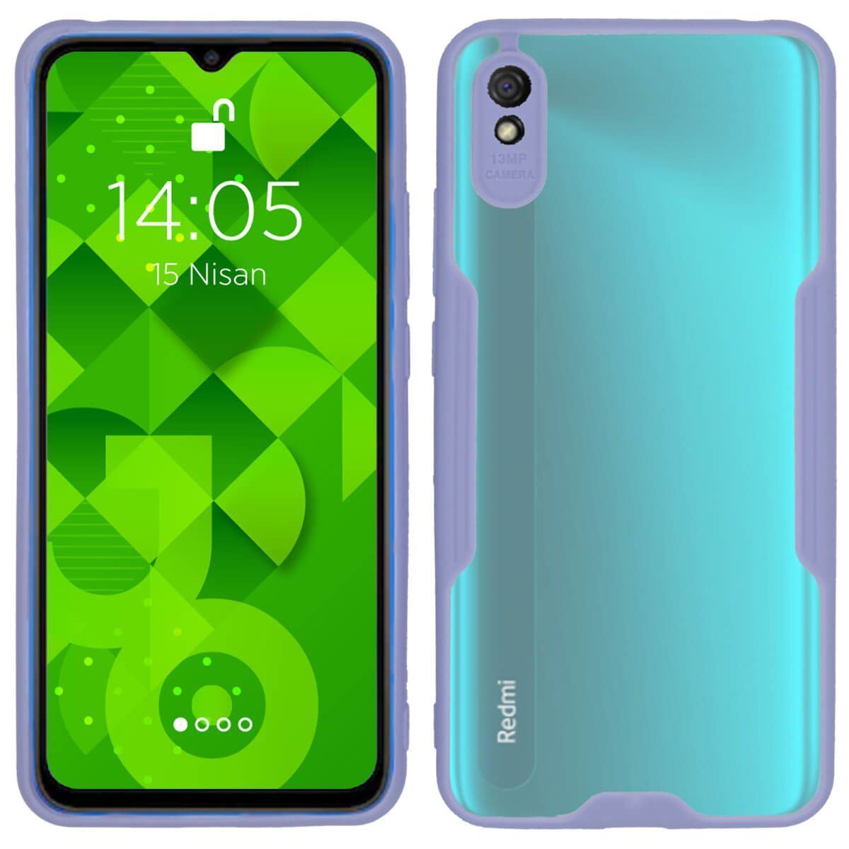 Jopus Xiaomi Redmi 9a JS-250 Mellow Phone Case Lila - 1
