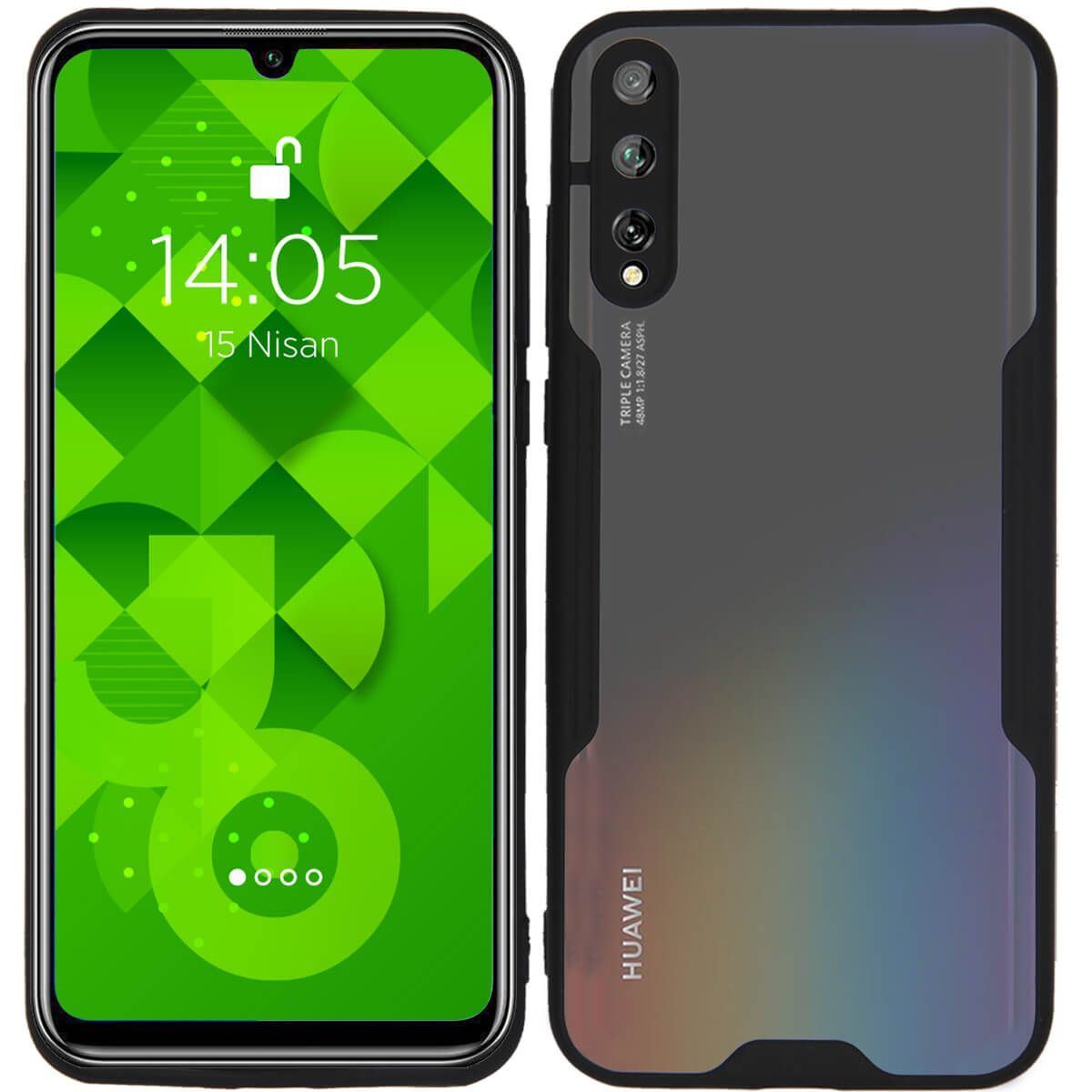 Jopus Huawei Y8p / P Smart S JS-250 Mellow Phone Case Siyah - 1