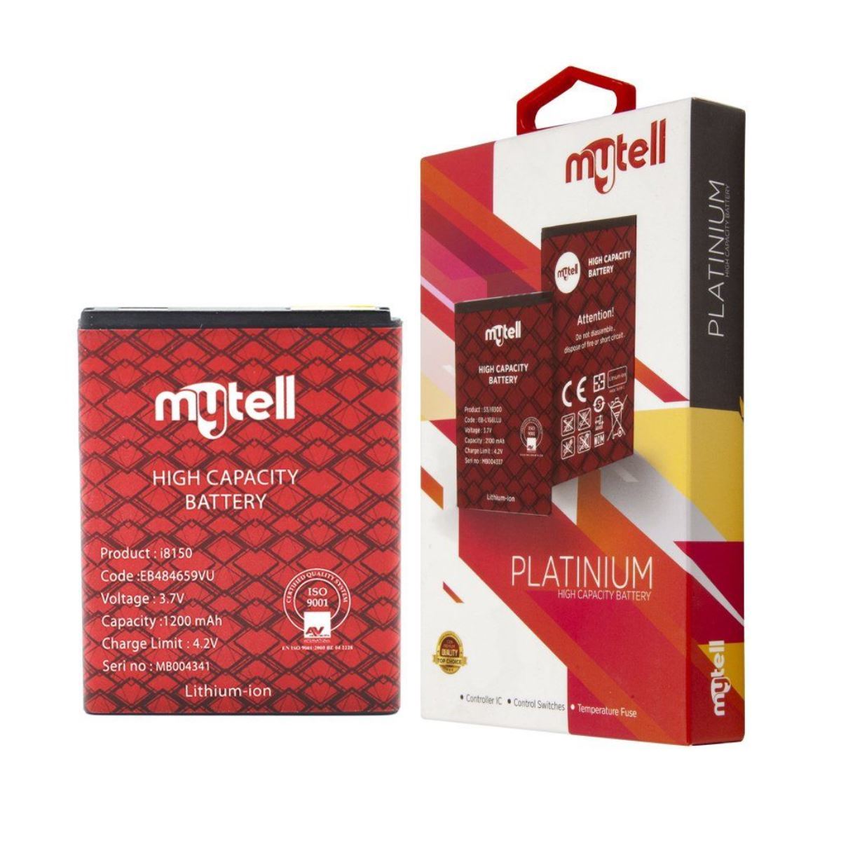 Mytell Samsung I8150 MBT-01 Battery MBT-01 - 1