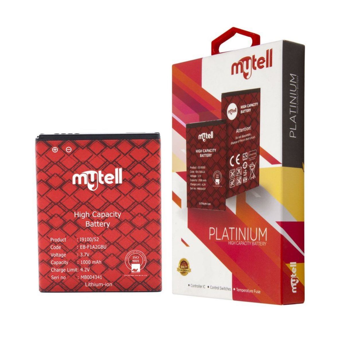 Mytell Samsung I9100 MBT-01 EBF1A2GBU Battery MBT-01 - 1