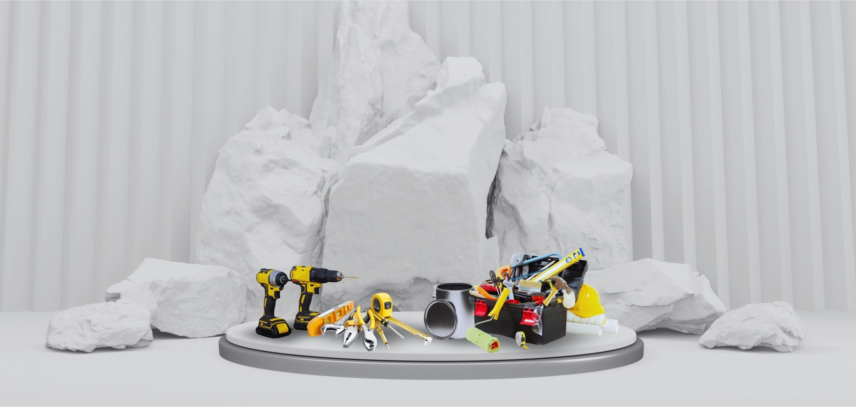<b>Construction, hardware and machinery</b> industry	