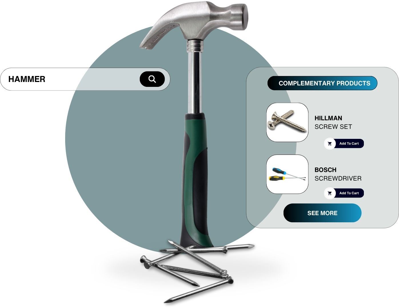 <b>Complementary products</b> feature