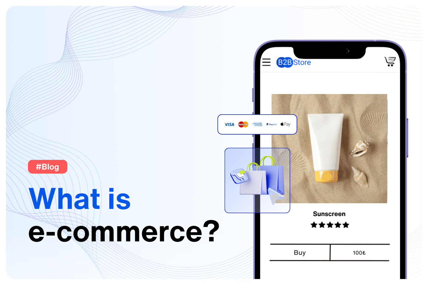 What is e-commerce?	