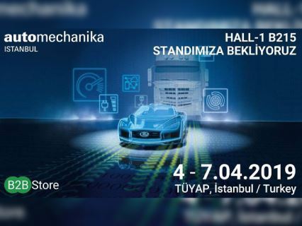 B2B Store at Automechanika Istanbul Fair - 2019
