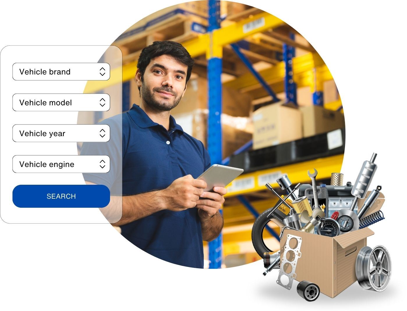 <b>Detailed product filtering</b> feature