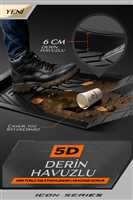 PASPAS ICON PVC 5D ÜNiVERSAL SiYAH KUTULU 3