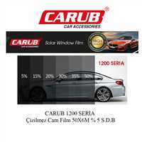 CAM FiLMi 6MT X 50CM ÇiZiLMEZ S.D.BLACK %5 1