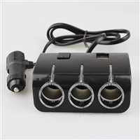 ÇAKMAK ÇOGALTICI SOKET KABLOLU 3 LÜ + 2USB 12V 1