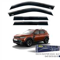 RENAULT DUSTER 2024- KROMLU CAM RÜZGARLIGI 4LÜ 1