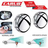 KÖR NOKTA AYNA YUVARLAK KROM 2 Li OYNAR 1