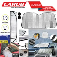 OTO CAM ÖN GÜNESLiK NiKEL BALONLU 70*145 cm ORTA 1