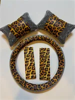 KONFOR SETi 3 LÜ DiREKSiYON KILIFI+ KEMER SÜNGERi+BOYUN YASTIGI TASLI 5