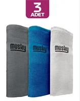 MiCROFiBER  3 LÜ PAKET CAM GÜZELi BEZi 40CMx40CM TEMiZLiK 1