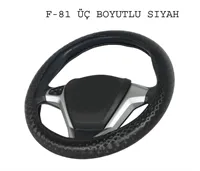 DiREKSiYON KILIFI ÜÇ BOYUTLU 38cm KUTULU SiYAH 1