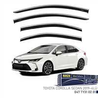 TOYOTA COROLLA SD 2019- KROMLU CAM RÜZGARLIGI 4LÜ 1