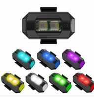 MiNi ÇAKARLI RGB USB Li  SARJZLI UCAK LED 2