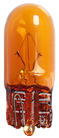 AMPUL T10 BÜYÜK DiPSiZ NATUREL TURUNCU CAM 12V 1
