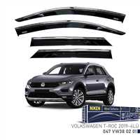 VW T-ROC 2019- KROMLU CAM RÜZGARLIGI 4LÜ 1