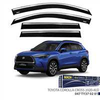 TOYOTA COROLLA CROSS 2020- KROMLU CAM RÜZGARLIGI 4LÜ 1