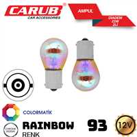 AMPUL DiADEM  12V 93 YAKIN TIRNAK ORJ TURUNCU 2 Li 1