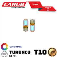 AMPUL DiADEM  12V T10  KROM TURUNCU 2 Li 1