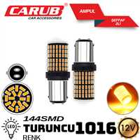 AMPUL 1016 12V 144  SMD LED TURUNCU 2 Li 1