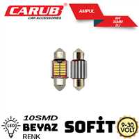 SOFiT LEDLi BEYAZ SMD 10 LEDLi 31MM 9-30VOLT 1