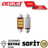 SOFiT LEDLi BEYAZ SMD 12 LEDLi 36MM 9-30VOLT 1