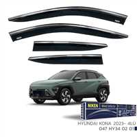 HYUNDAI KONA 2023- KROMLU CAM RÜZGARLIGI 4LÜ 1