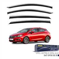 OPEL ASTRA K 2016  KROMLU CAM RÜZGARLIGI 4LÜ 1