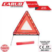 ÜÇGEN REFLEKTÖR DEMiR AYAK E4 BELGELi 1