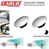 KÖR NOKTA AYNA OYNAR YAPISMA 2 Li YUVARLAK 50mm 1