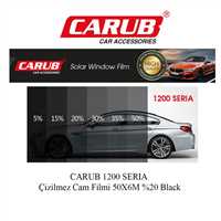 CAM FiLMi 6MT X 50CM ÇiZiLMEZ BLACK %20 1