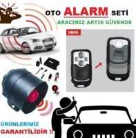 OTO ALARMI KOMPLE SET 12V  KUMANDA MODELi: 3805 1