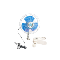 VANTiLATÖR 12V METAL 6''  MANDALLI 1