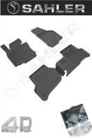 4D PASPAS HAVUZLU SEAT LEON (06-12) ALTEA (04-15) SiYAH 1