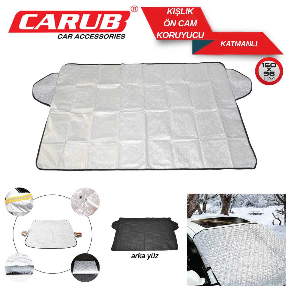 KISLIK OTO ÖN CAM KORUYUCU 150*116 cm 1