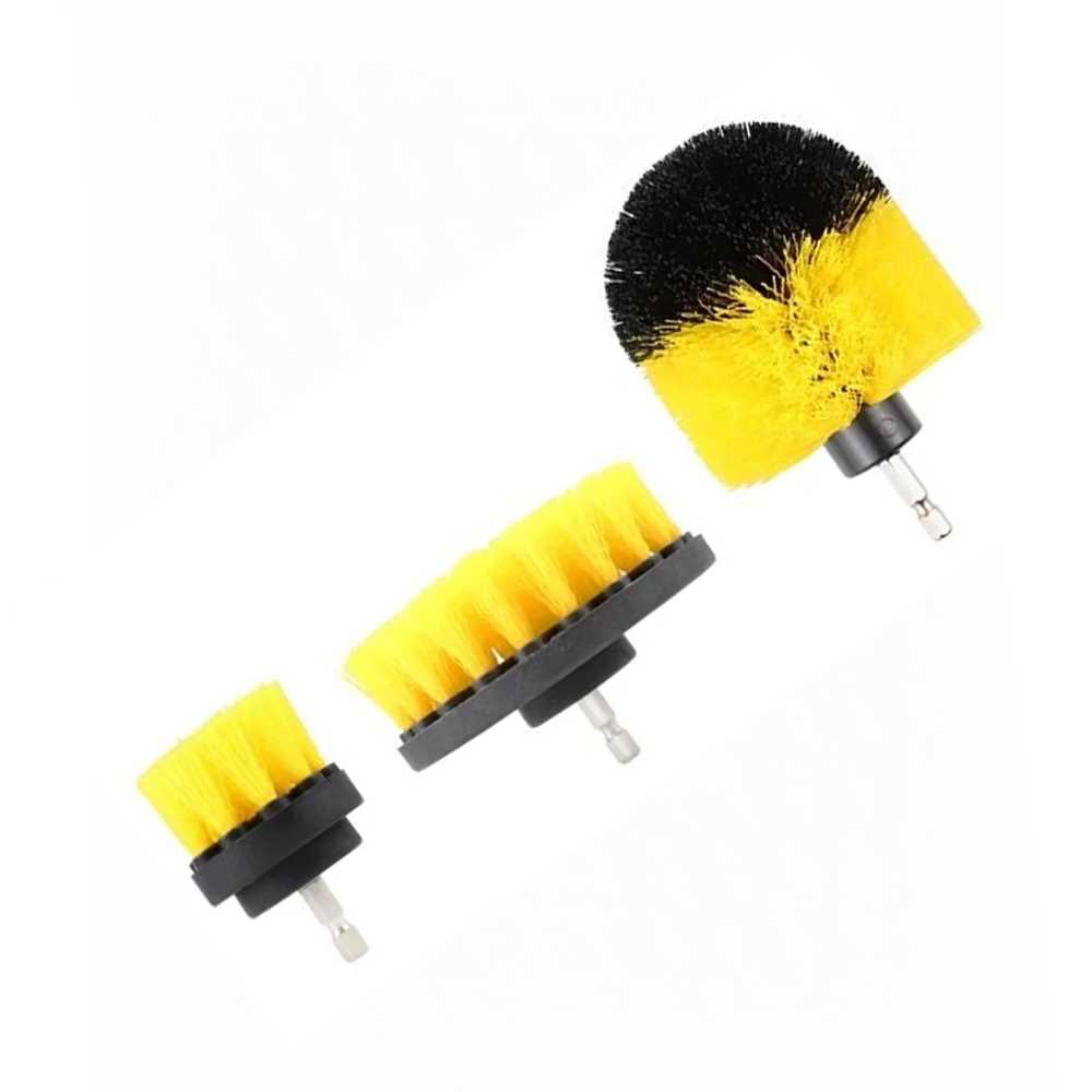 DETAYLI TEMiZLiK MATKAP UCU FIRÇA SETi 3 LÜ 1