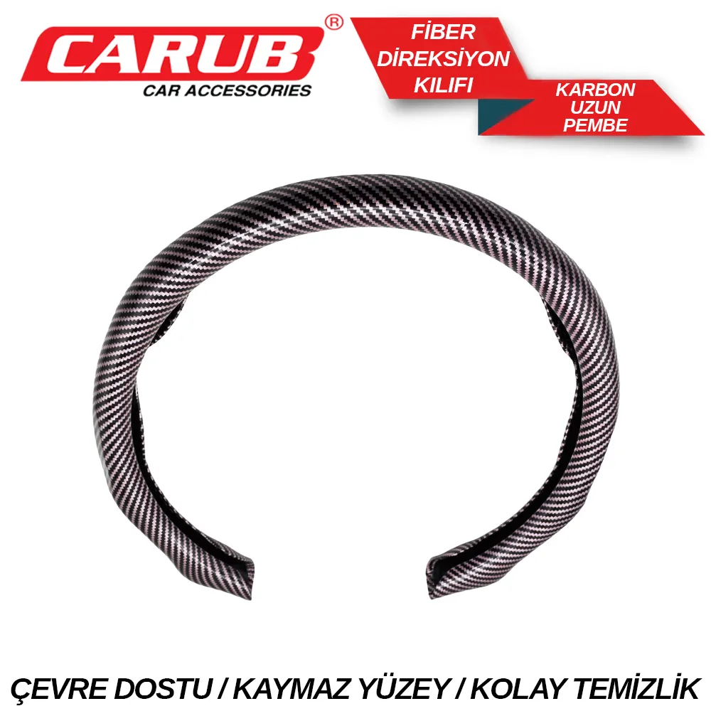 DiREKSiYON KILIFI KARBON FiBER UZUN PEMBE 1