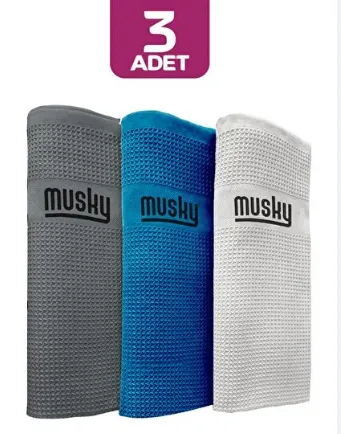 MiCROFiBER  3 LÜ PAKET CAM GÜZELi BEZi 40CMx40CM TEMiZLiK 1