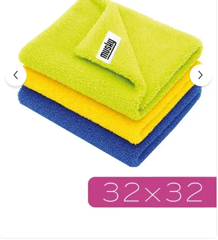 MiCROFiBER BEZ 3 LÜ PAKET 32CMx32CM TEMiZLiK 1