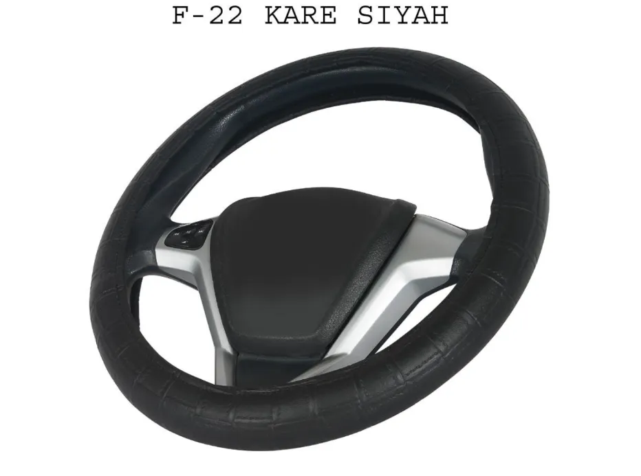 DiREKSiYON KILIFI KARE 38cm KUTULU SiYAH 1