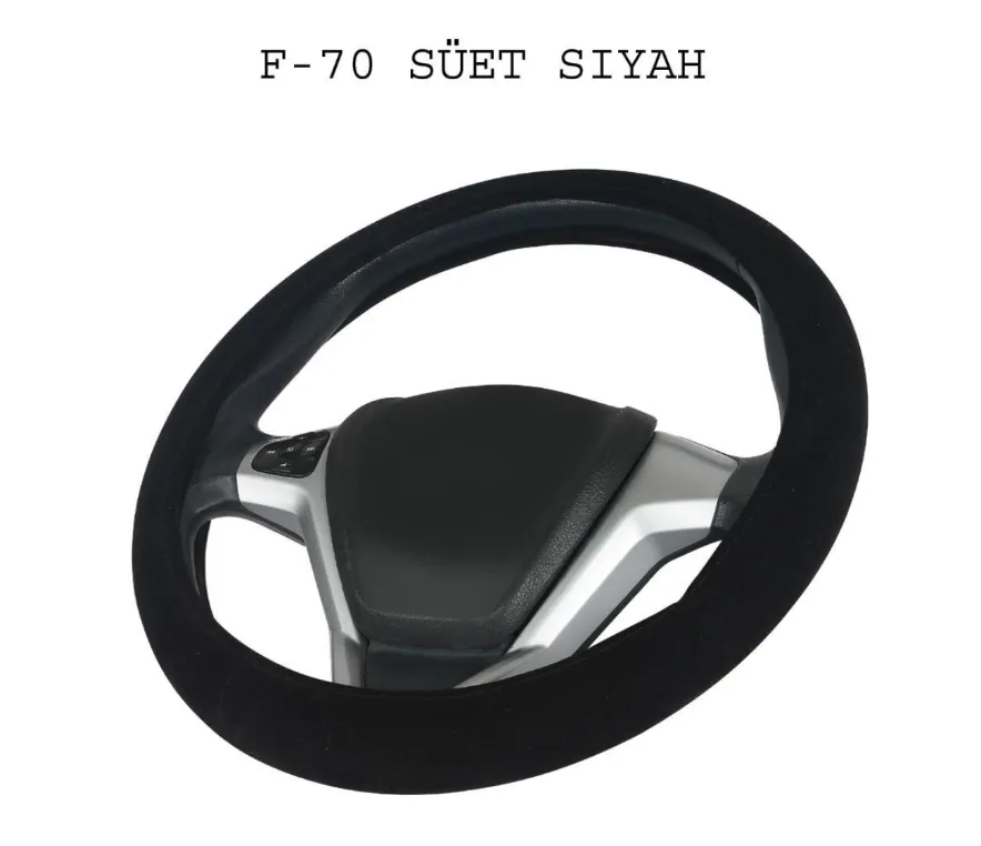 DiREKSiYON KILIFI SÜET 38cm KUTULU SiYAH 1