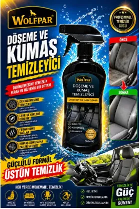 KOLTUK VE KUMAS TEMiZLEYiCi 500 ML POMPALI 1