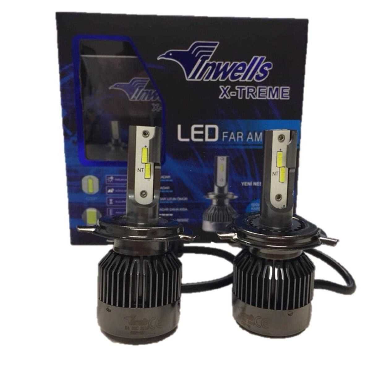 TURBO COB LED H4 METAL SOGUTMALI 1