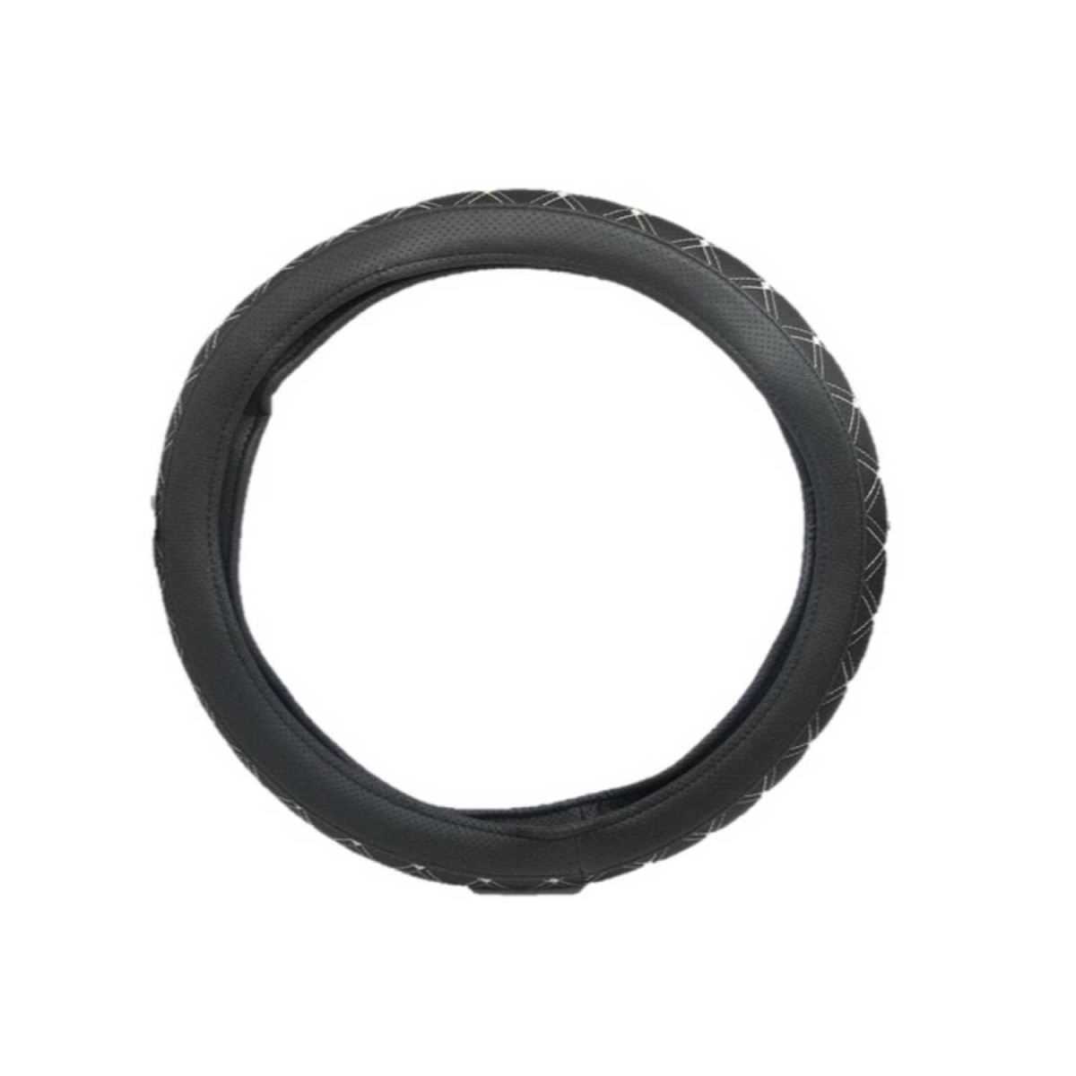 DiREKSiYON KILIFI 38 CM ÇEMBER NAKISLI SiYAH KREM 1