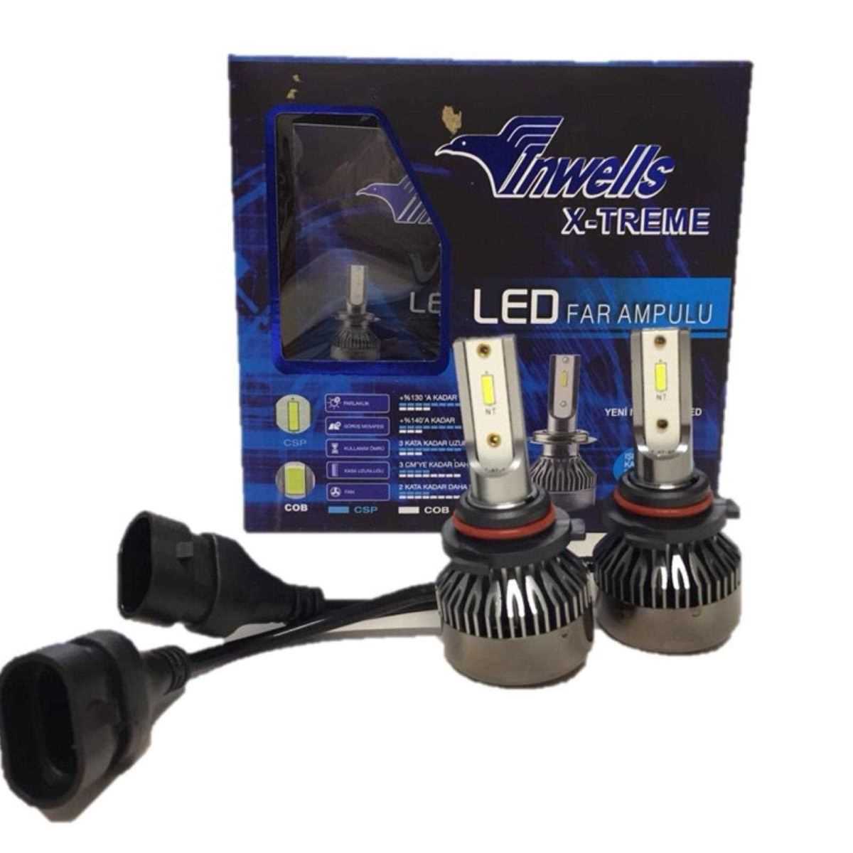 TURBO COB LED 9006 METAL SOGUTMALI 1