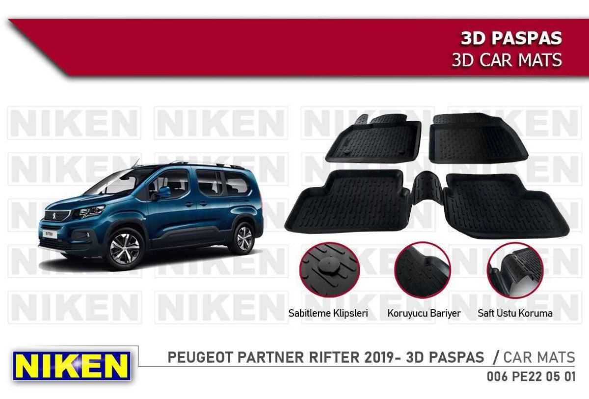 PEUGEOT RIFTER 2019 3D PASPAS 1