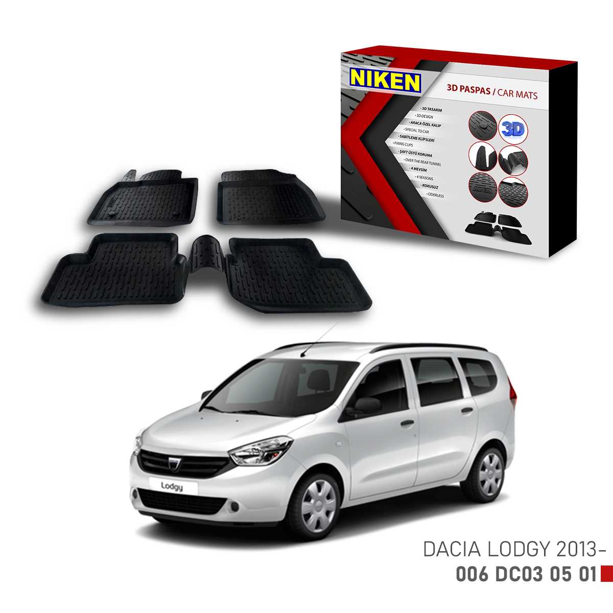 DACIA LODGY 2013-  3D PASPAS 1